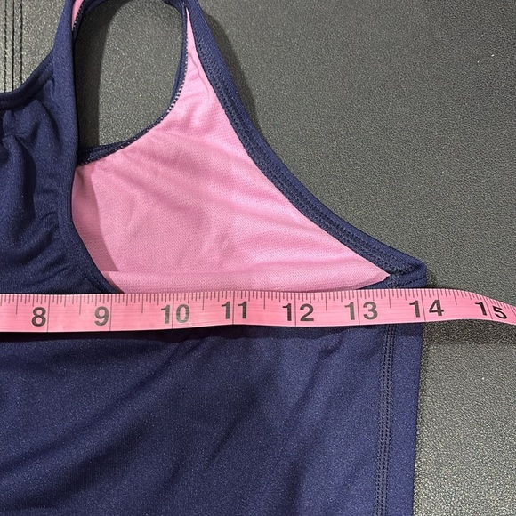 TYR DURAFAST UPF 50+ performance,chlorine proof,antimicrobial,color fast, Navy - Picture 5 of 6